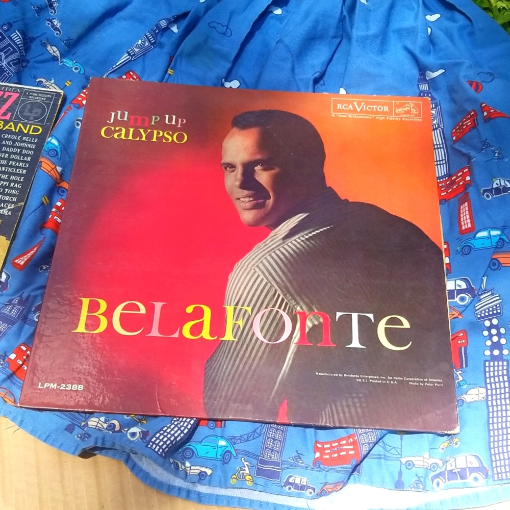 Vintage Belafonte Jump up Calypso record album LP RCA